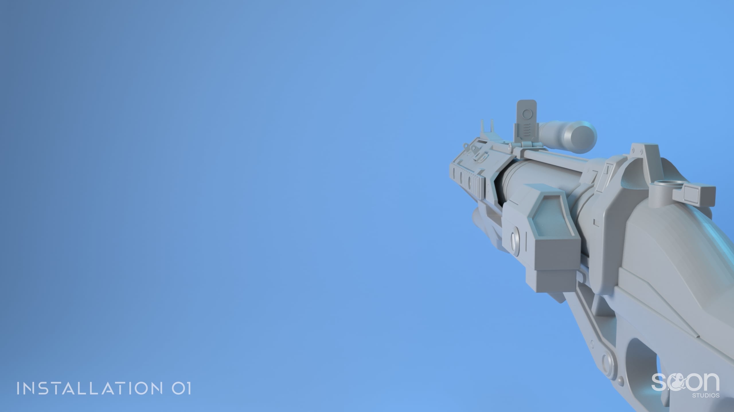 Installation 01 Grenade Launcher Model #2