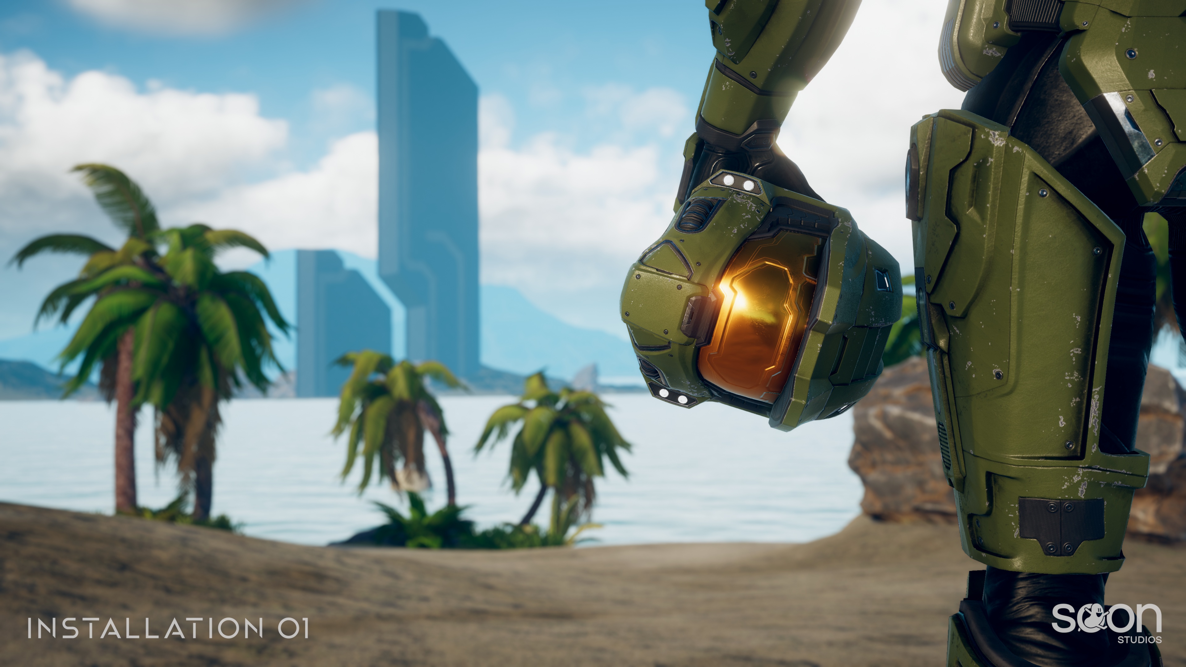 Installation 01 Halo Infinite wallpaper